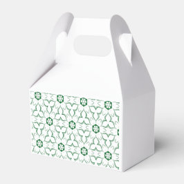 Elegantes Muster-Bevorzugungsfeld Geschenkschachtel