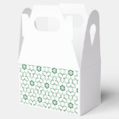 Elegantes Muster-Bevorzugungsfeld Geschenkschachtel (Geöffnet)