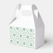 Elegantes Muster-Bevorzugungsfeld Geschenkschachtel (Vorderseite)