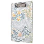 Elegantes Muster botanisch Klemmbrett (Links)