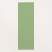 Elegantes Muster botanischer tropischer Blätter im Yogamatte (Rückseite)