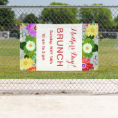Elegantes Muster eines botanischen Gartens Banner (Insitu)