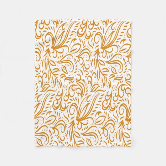 Elegantes Muster Fleecedecke (Vorderseite)