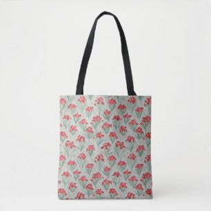 Elegantes Muster für Blumenfelder Tasche