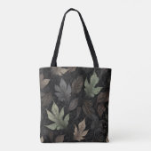 Elegantes Muster für das Herbstleaf Tasche (Rückseite)