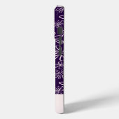 Elegantes Muster für die Blume Blush & Violet Case-Mate iPhone Hülle (Rückseite / Links)