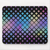 Elegantes Muster für geometrische Diamanten Mousepad (Vorne)