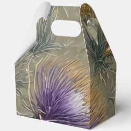 Elegantes Muster für Glasflora Geschenkschachtel