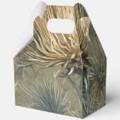 Elegantes Muster für Glasflora Geschenkschachtel (Rückseite)