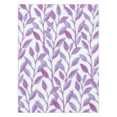 Elegantes Muster für moderne botanische Lila Blätt Tischdecke (Vorderseite)
