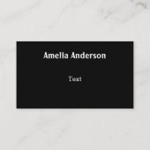 Elegantes Muster für Sie erstellt Visitenkarte (Rückseite)