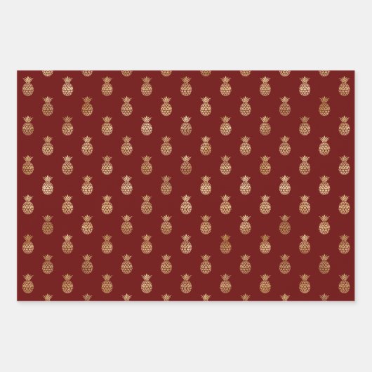 Elegantes Muster Geschenkpapier Set (Vorderseite 3)