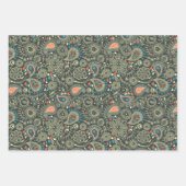 Elegantes Muster Geschenkpapier Set (Vorderseite 3)