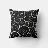 Elegantes Muster Kissen (Rückseite)