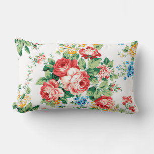 Elegantes Muster mit Rose Design Element Lendenkissen