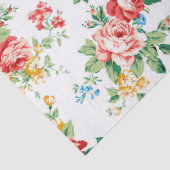 Elegantes Muster mit Rose Design Element Seidenpapier (Detail)