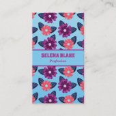 Elegantes Muster | Modernes Vertikal Visitenkarte (Vorderseite)