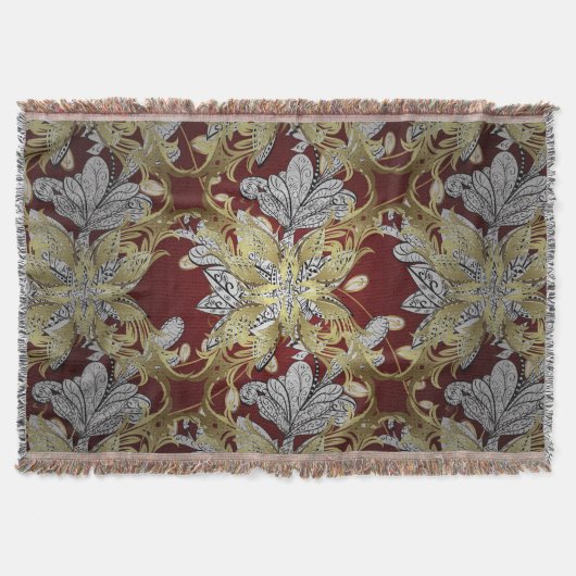 Elegantes Muster neutrale Farben Gold-Element Decke (Vorderseite)