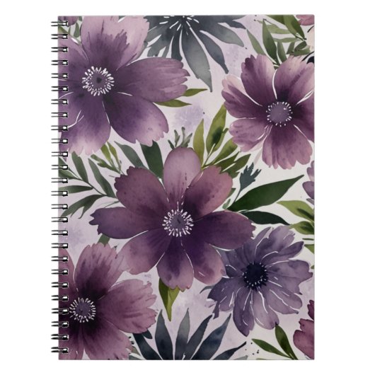 Elegantes Muster Notizblock (Vorderseite)