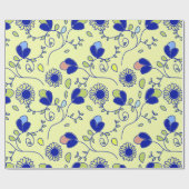 Elegantes Muster-Papier | Vintag Geschenkpapier (Flach)