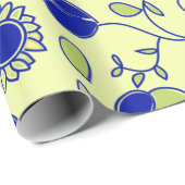 Elegantes Muster-Papier | Vintag Geschenkpapier (Rolleneckpunkt)