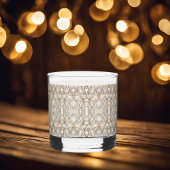 Elegantes Muster Whiskyglas