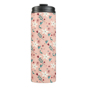 Elegantes Muster Zuhause Thermosbecher