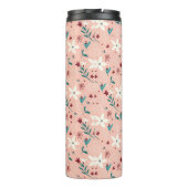 Elegantes Muster Zuhause Thermosbecher (Rückseite)