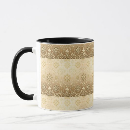 Elegantes Musterdesign Tasse (Links)