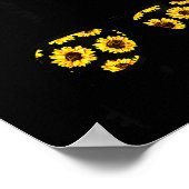 Elegantes Mutter-Leben mit Sonnenblumen-Schopf-Mut Poster (Ecke)