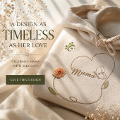 Elegantes Muttertags-Kartendesign  Karte