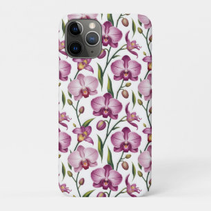 Elegantes nahtloses Muster aus violetten und rosa  Case-Mate iPhone Hülle