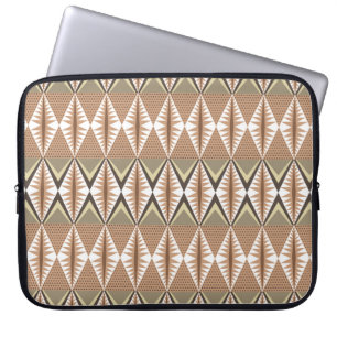 Elegantes nahtloses Muster mit ethnischen Motiven. Laptopschutzhülle