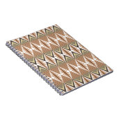 Elegantes nahtloses Muster mit ethnischen Motiven. Notizblock (Rechte Seite)