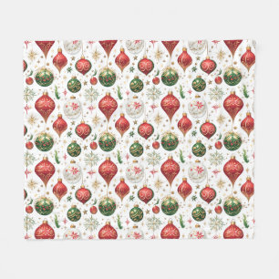 "Elegantes, nahtloses Weihnachtsgeschmack Fleecedecke