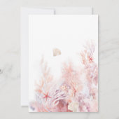 Elegantes nautisches Thema jedes Alters Geburtstag Einladung (Rückseite)