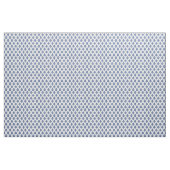 Elegantes Navy Blue and White Damask Muster Stoff (Yard (91,4 cm))
