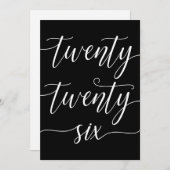 Elegantes neues Jahr 226 Feiertagskarte (Vorne/Hinten)