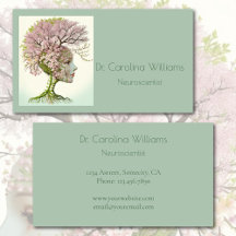 Elegantes neurologisches berufliches Blumengehirn