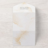 Elegantes, neutrales Foto All In One Einladung (Außenbereich)