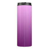 Elegantes neutrales Gradientrosa mit Individuelle  Thermosbecher (Rückseite)