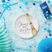 Elegantes New Year-Party Pappteller (Party)