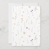 Elegantes Nichts Extravagantes Hochzeitsgeschenk Einladung (Rückseite)