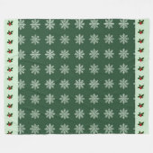 Elegantes Niedlich Einfaches Modernes Weihnachtsfe Fleecedecke (Vorderseite (Horizontal))