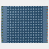 Elegantes Niedlich Einfaches Modernes Weihnachtsfe Fleecedecke (Vorderseite (Horizontal))