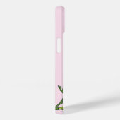 Elegantes niedlich rosa Blume Blumenmuster Case-Mate iPhone Hülle (Rückseite / Rechts)