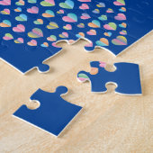 Elegantes Niedliches Herzdesign Puzzle (Seite)