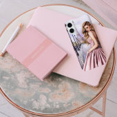 Elegantes Niedliches Mädchen in der Nähe des Eiffe Case-Mate iPhone Hülle