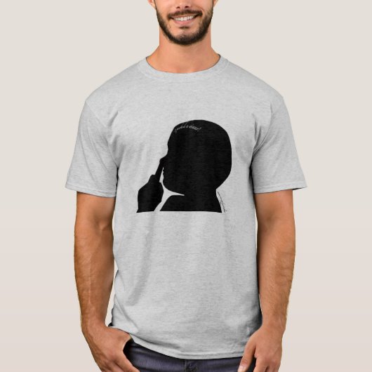 Elegantes Nosepicker T-Shirt (Vorderseite)