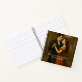 Elegantes Notebook mit Dancing Couple Notizblock (Innenseite)